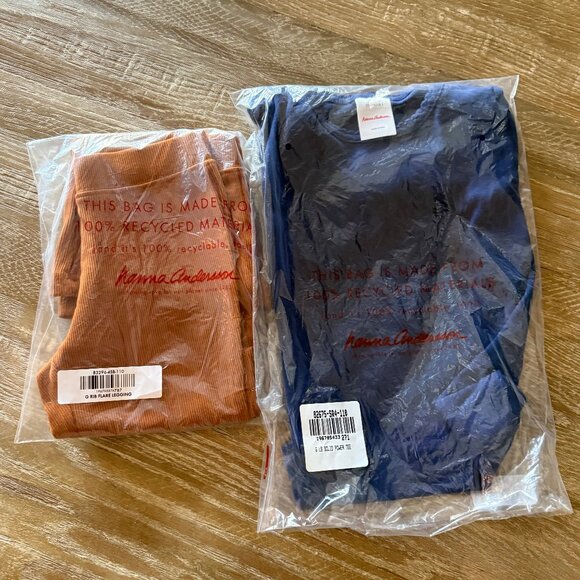 Hanna Andersson Long Sleeve Matching Set - Picture 1 of 2
